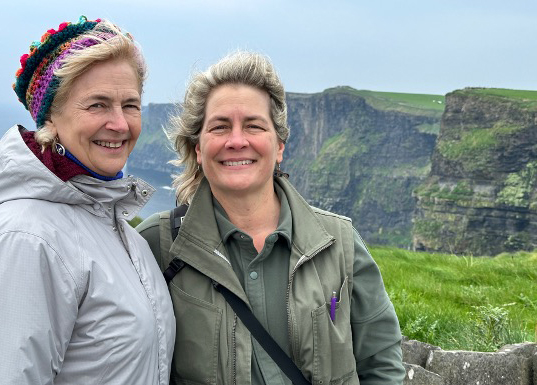 Rev Petra  Weldes and Rev Karen Fry, Spirit Tours