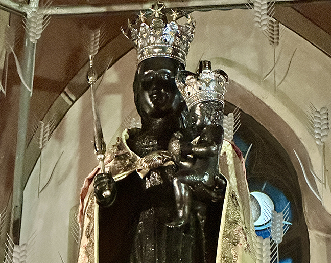 A Black Madonna in Benrath, Germany